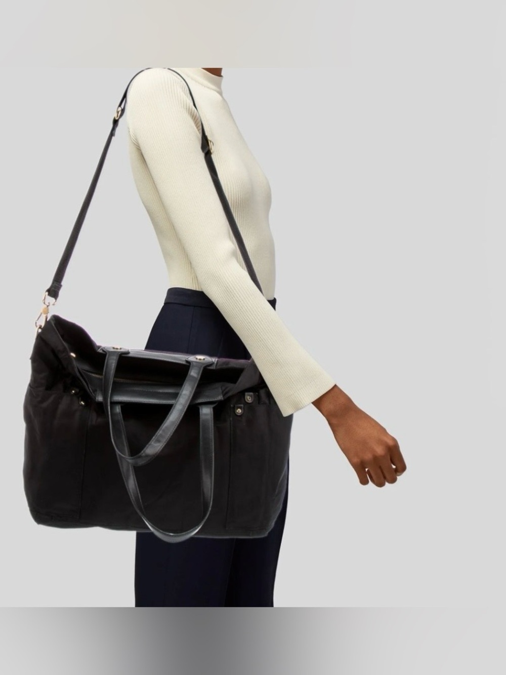Marc by Marc Jacob’s Black Nylon Tote Bag